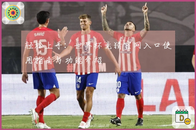 轻松上手：世界杯竞猜官网入口使用指南与功能介绍